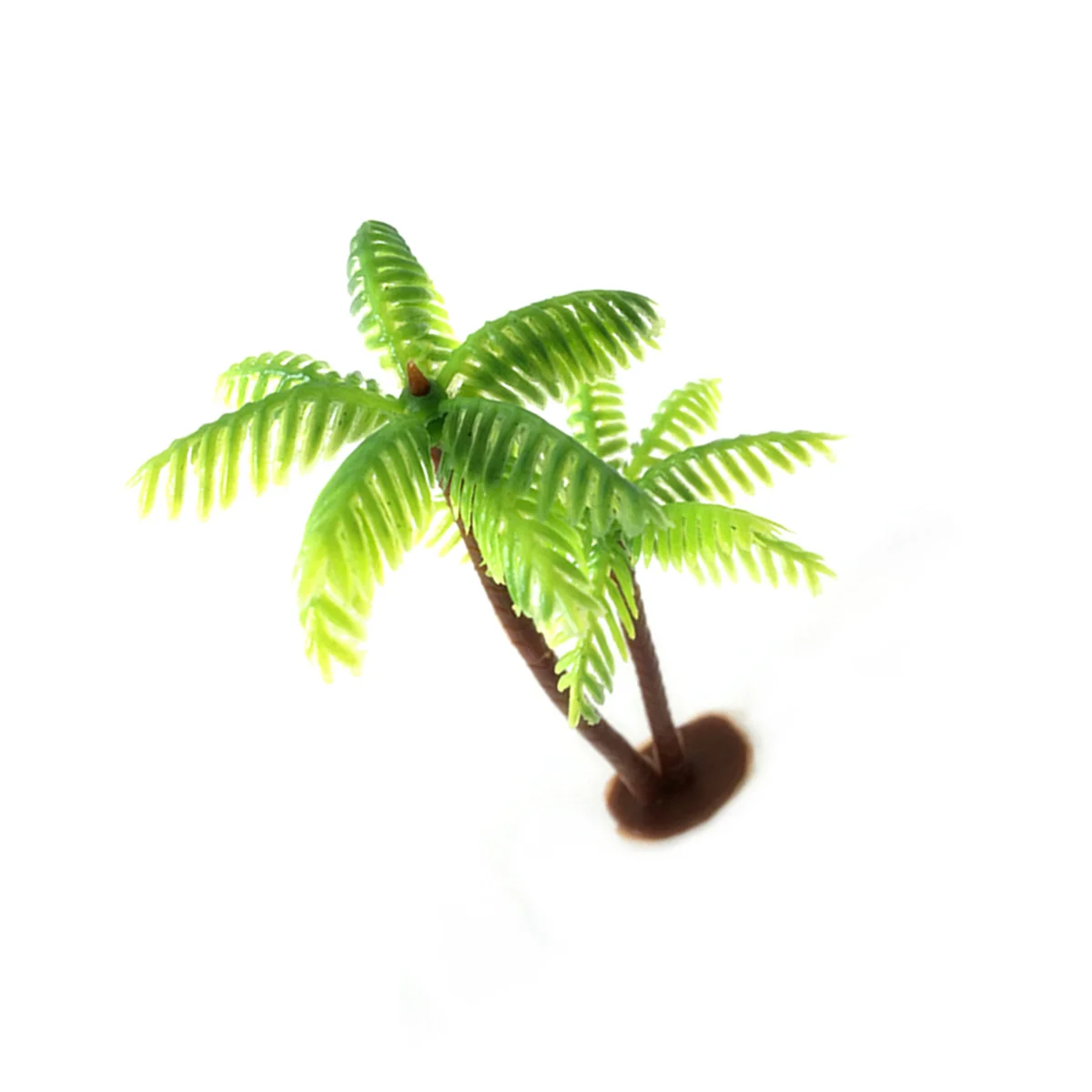 

Tree Palm Trees Mini Model Decor Landscape Artificial Miniature Decoration Bonsai Plastic Decorations Tank Scenery Cake Micro