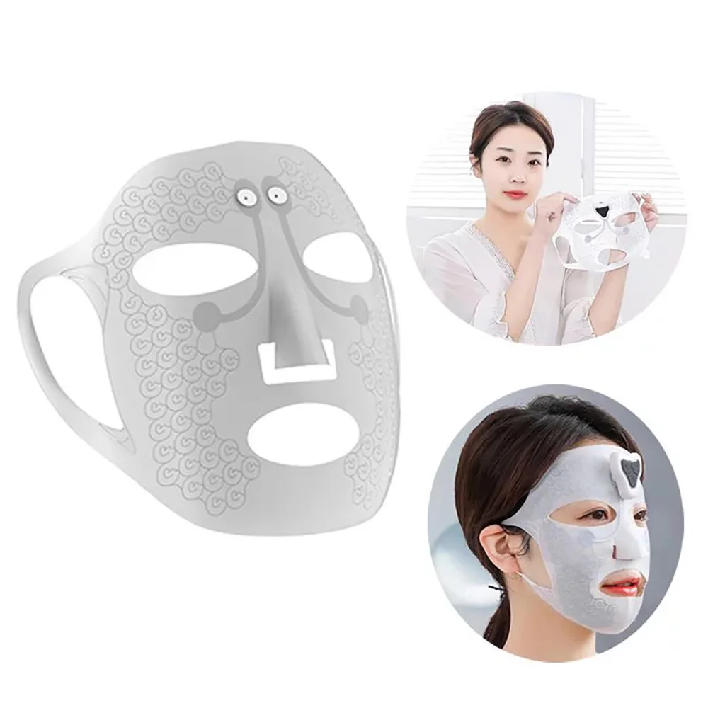 

Electronic Facial Mask EMS Facial Massage Mask Micro Current Facial Anti-Acne Wrinkle Removal Skin Rejuvenation Skin Care Tool