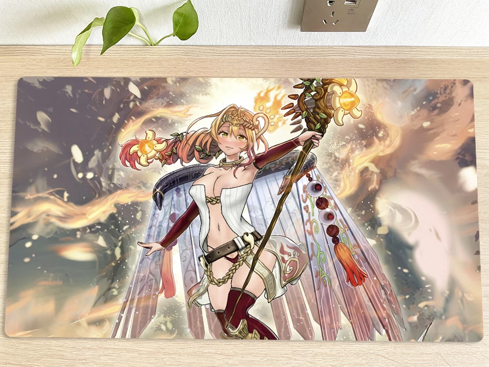 Настольный игровой коврик YuGiOh духовный тамерский в виде зверя Лара TCG геймерский