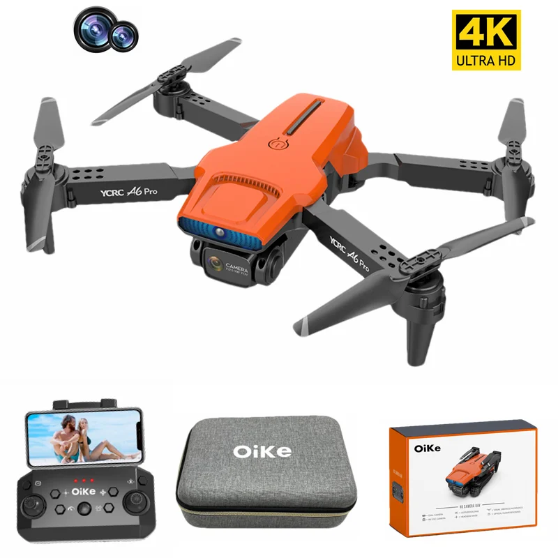

Квадрокоптер EQB & Oike 4K с камерой, Wi-Fi, FPV