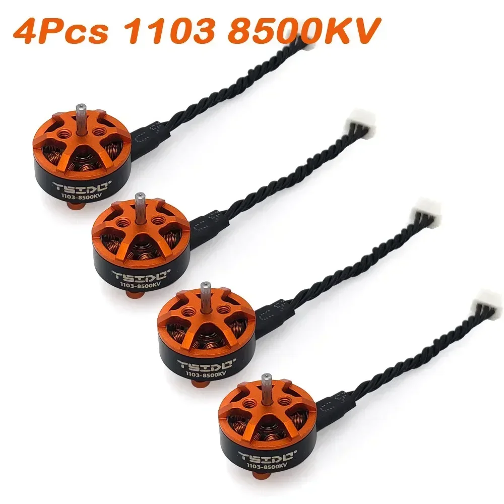 Фото Бесщеточный двигатель 1103 8500KV 1-2S для квадрокоптера Bassline Mobula8 Crossover №1