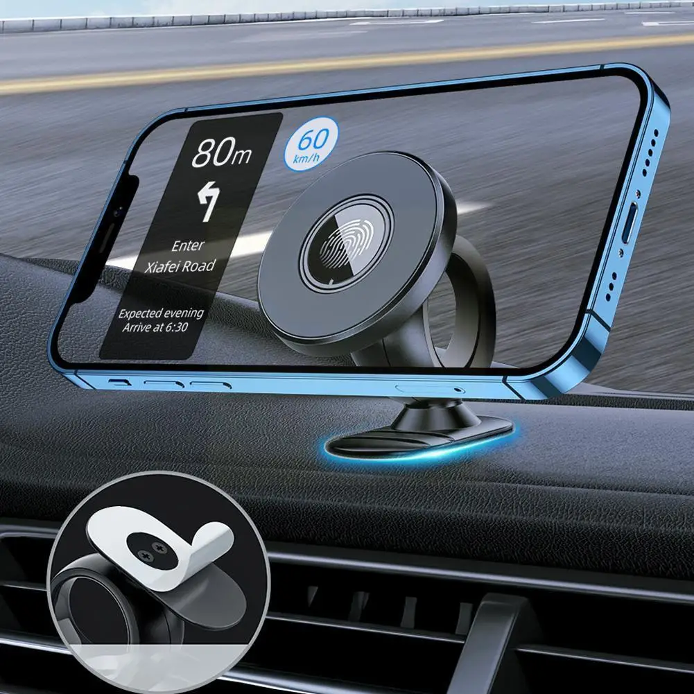 

Magnetic Car Phone Holder Rotatable Magnet Holder For Phone Air Vent Magnetic Mobile Phone Stand Support P8o4