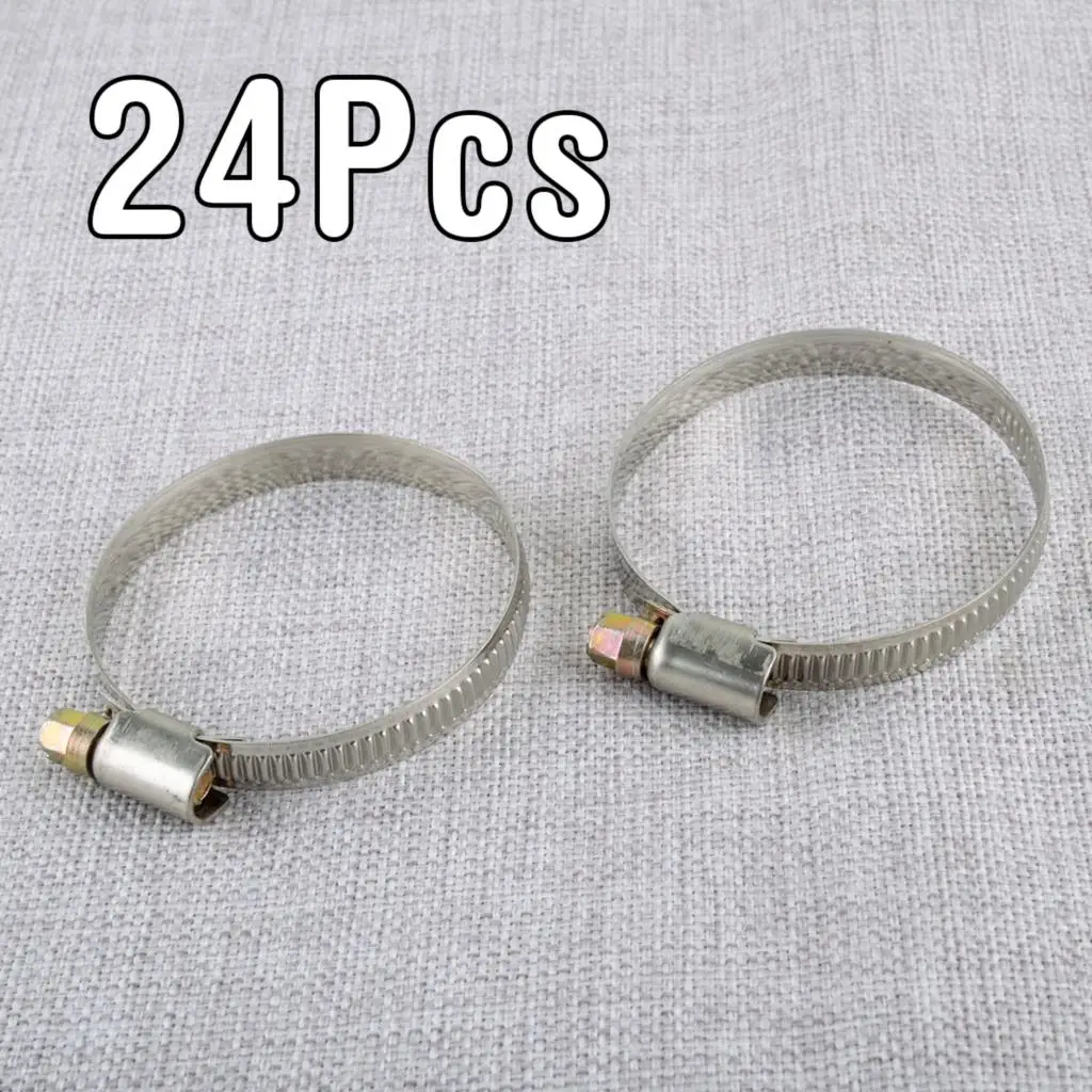 

24 шт. 40-60 мм изолятор карбюратора Впускной воздухозаборник клапанные зажимы подходят для Honda CB750 1978-1974 1973 1972 1971 1970 1969