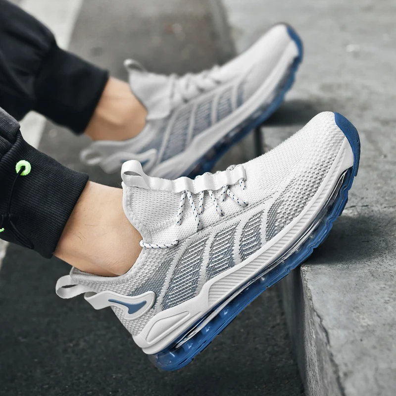 New Men's Classic Sports Shoes Brand Comfortable Marathon Race Jogging Shoes Outdoor Running Shoes Men's Fitness Shoes