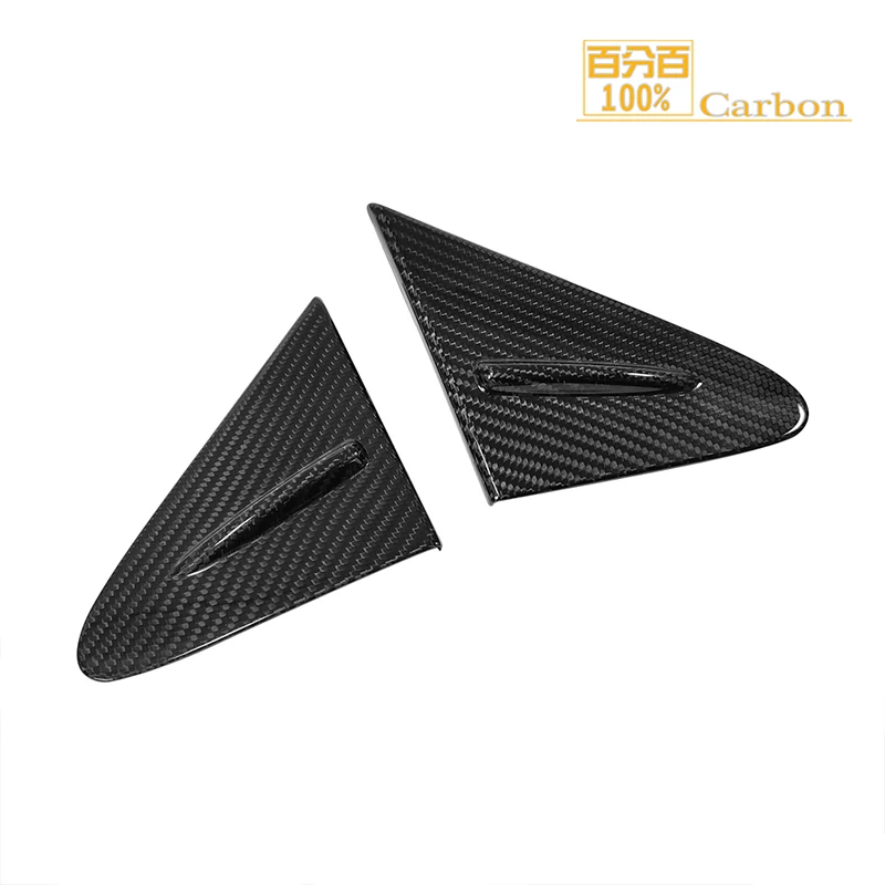 Задняя боковая оконная решетка из углеродного волокна вентиляционного