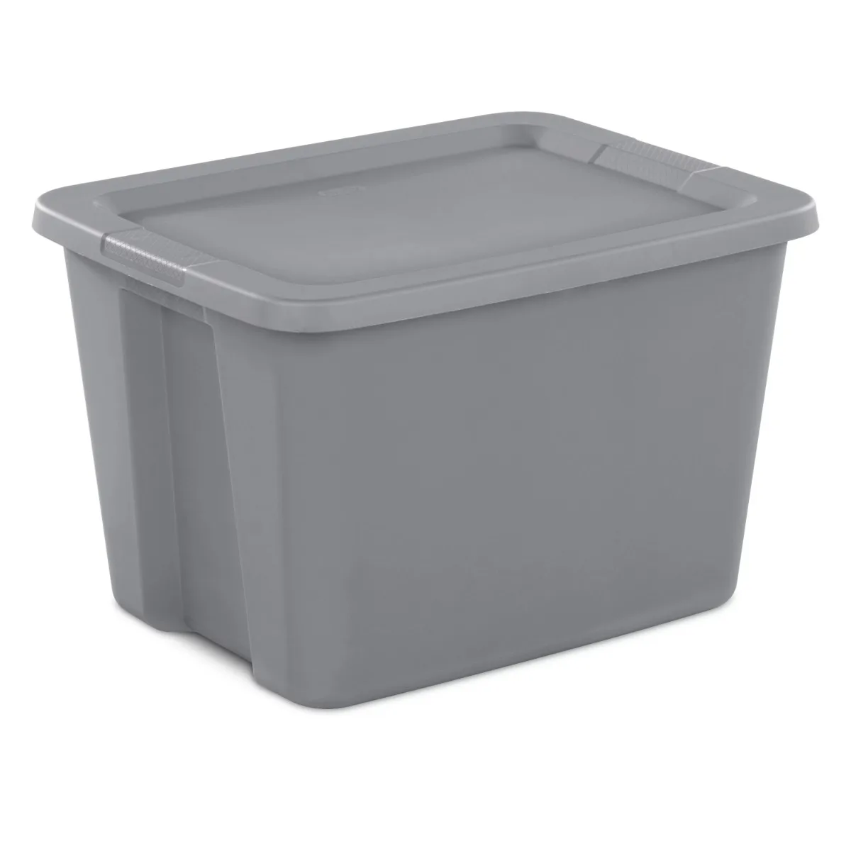 

Sterilite 18 Gallon Tote Box Plastic, Gray, Set of 8 Storage Boxes & Bins Home Storage & Organization