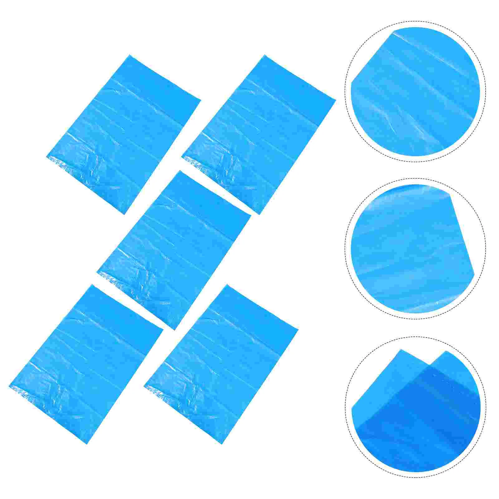 

5 Pcs Corn Leaf Bag Farm Accessory Multi-use Bags Compost Bin Accessories Portable Plastic Supply