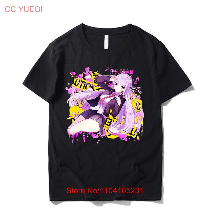 Футболки унисекс с принтом Danganronpa Kirigiri Kyouko 100% хлопок