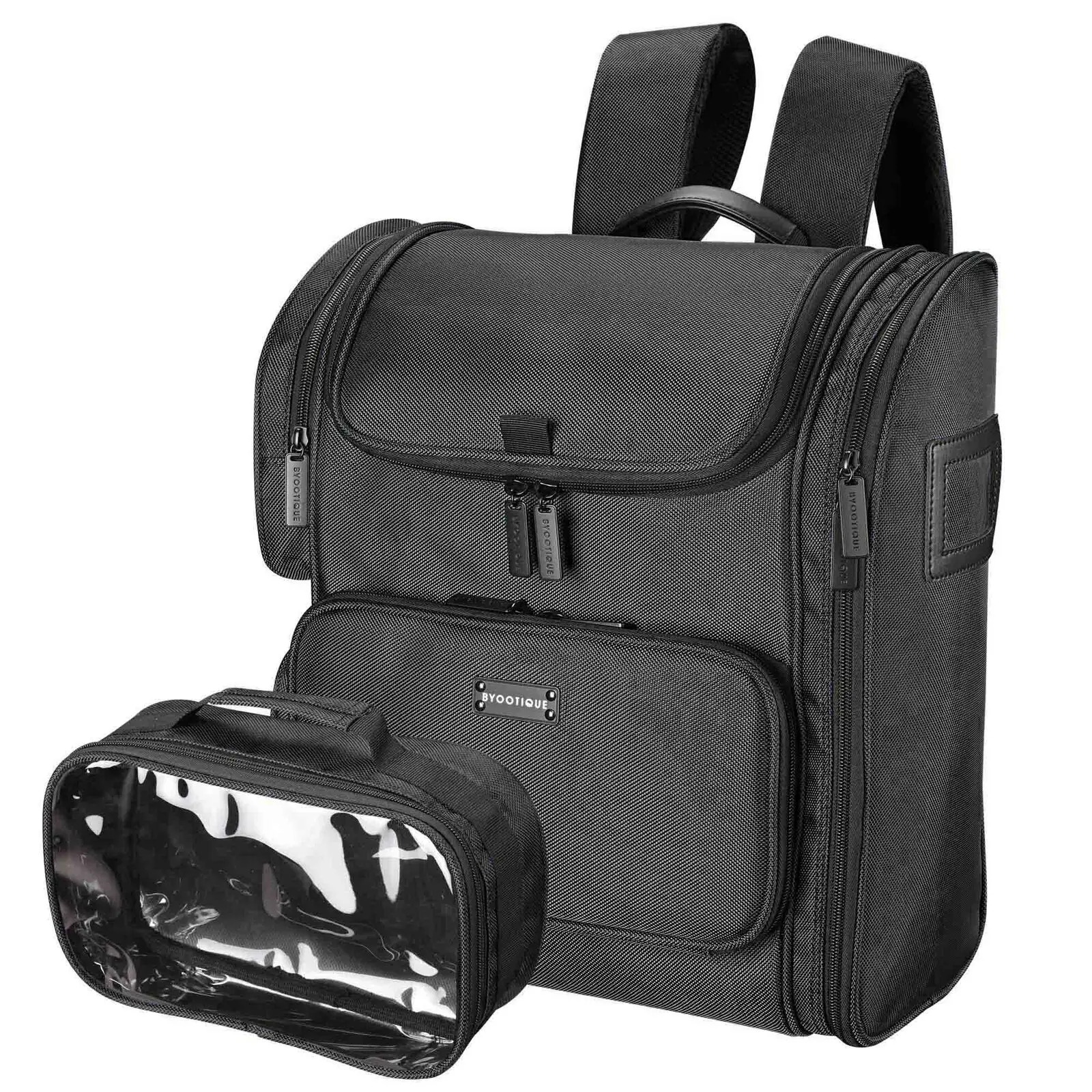 Wear-Resistant Nylon Makeup Backpack Portable Lightweight Backpack