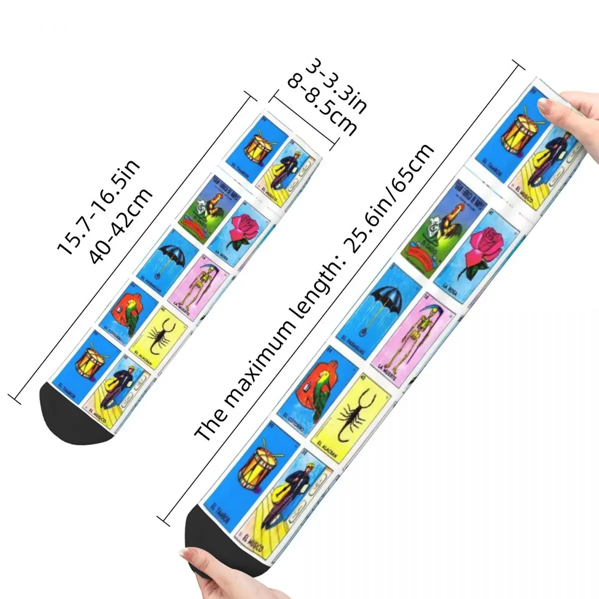 Носки для лотереи/мексиканского бинго незаменимые носки эстетические женщин и