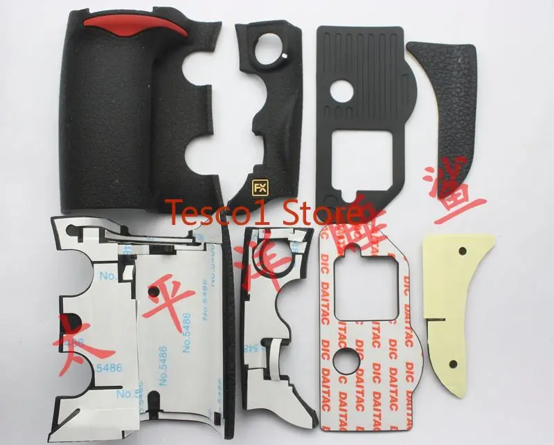 

Brand new For Nikon D700 four-piece leather, hand + left + thumb + bottom, with original glue repair part