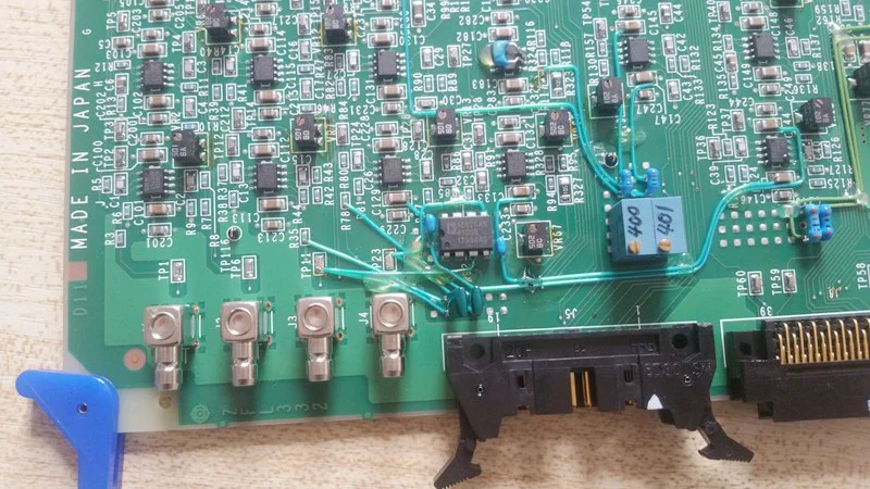 Плата операционного усилителя AD8056A ADG604 AD826AR ZFL332-1