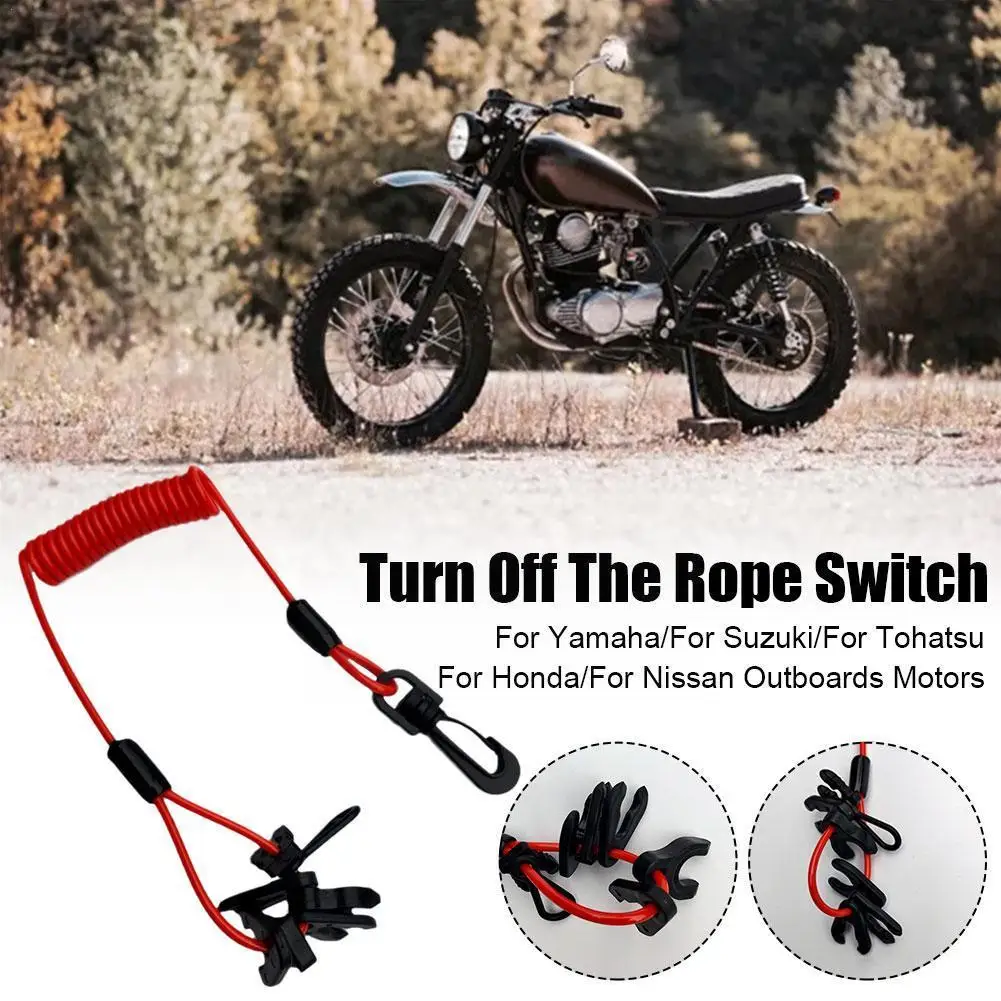 

Универсальный лодочный подвесной двигатель, переключатель стоп-сигнала для YAMAHA для SUZUKI для Tohatsu, подвесные моторы, Сменные аксессуары F4Z7