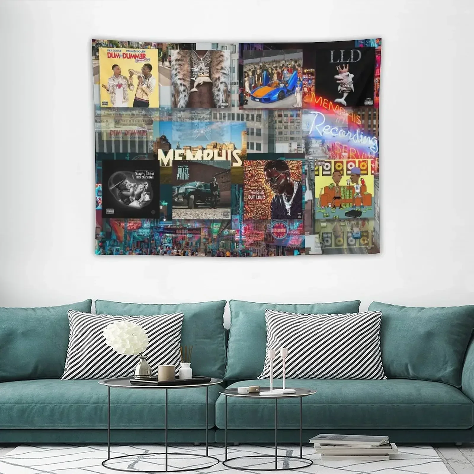 Дельфийский зал славы коллаж гобелен вещи для украшения комнаты комнат