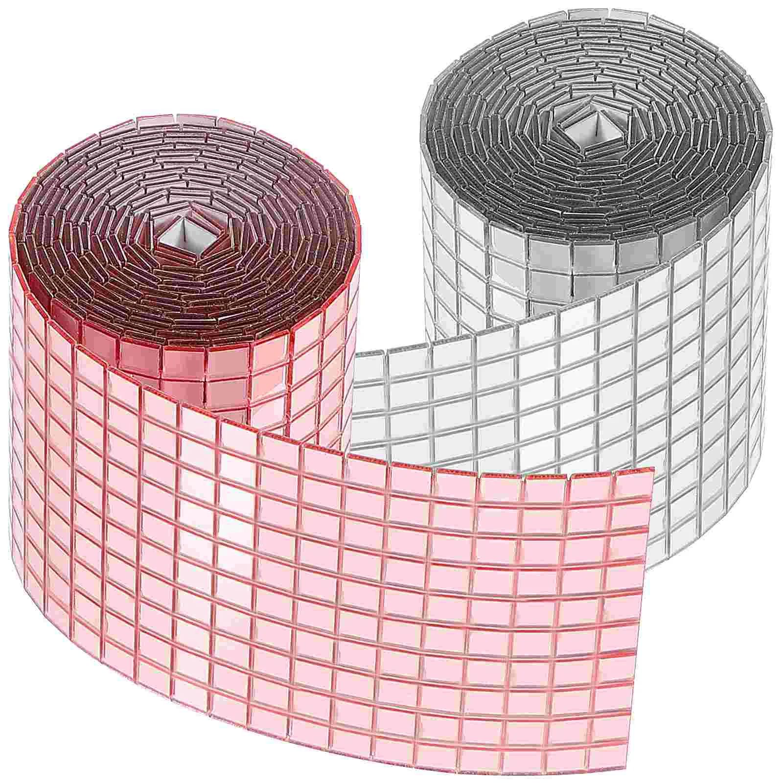 2 шт. акриловые наклейки на стену диско-шар самоклеящаяся мозаичная плитка