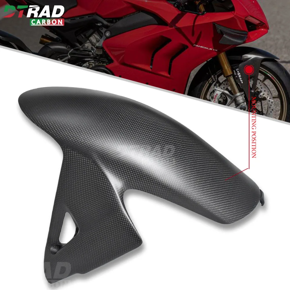 Аксессуары для DUCATI PANIGALE V2 955/Bayliss переднее крыло из углеродного волокна брызговик