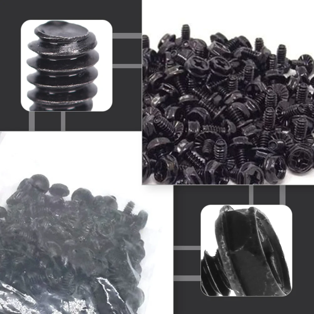 100 шт. крепежные детали для компьютера с круглой головкой