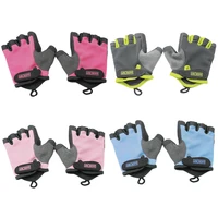 1pair breathable half finger gloves with absorbing sweat design for men women bicycle riding climbing outdoor sports accessories