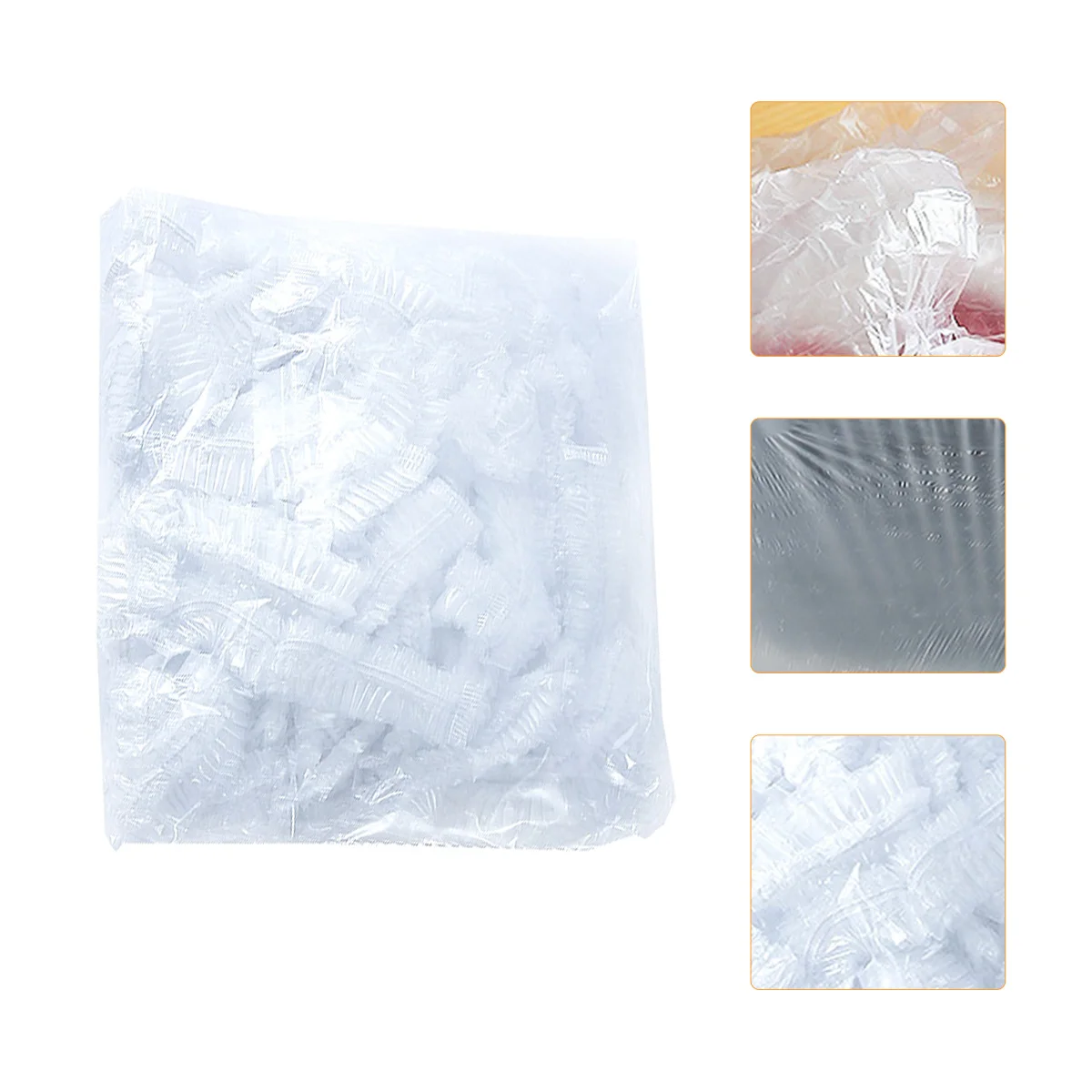 

Plastic Wrap Elastic Food Films Disposable Preservation Cover Fridge Bags Kitchen Bowl Storage Covers Fresh-keeping