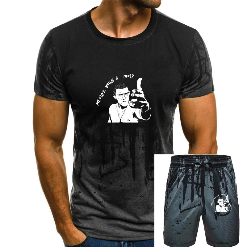 

Printed Men T Shirt Cotton Tshirt O Neck Short Sleeve New Style La Haine Rebellion Women T Shirt