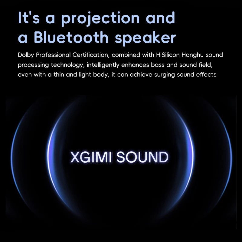 Фото Проектор XGIMI Z6X Pro Tri-Color Laser Flagship 1200CVIA 1080P FHD Ultra HD для домашнего кинотеатра, портативный, умный кинопроектор №5