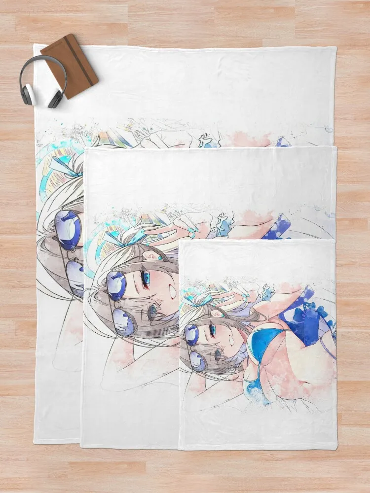 Ichinose Asuna акварельное одеяло для пикника винтажные одинарные роскошные