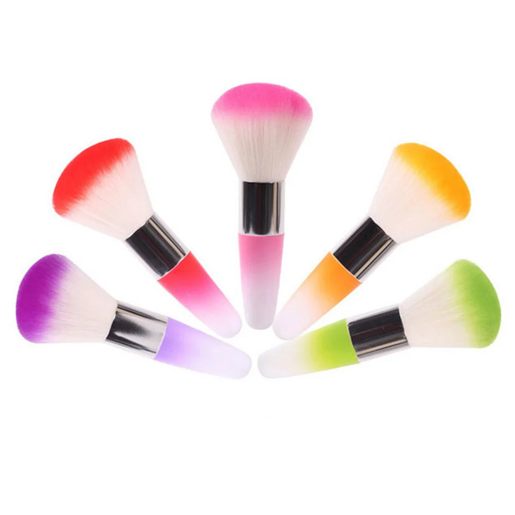 

2 Nail Brushes Handle Cleaner Brushes Nails Remover for Nails