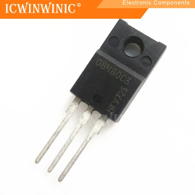 10 шт. SPA08N80C3 08N80C3