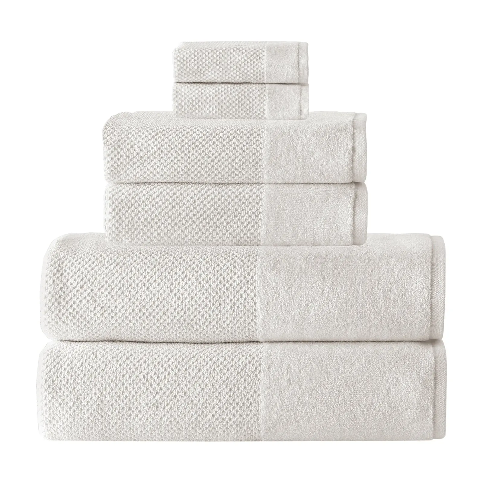 

Enchante Home - Incanto Towel Set - 6 Piece Set, Long Staple Turkish Towel - Quick Dry, Soft, Absorbent