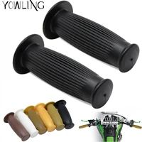 universal 25mm 28mm motorcycle vintage rubber handlebar handle bar grips ends for bmw f650cs 1997 2022 2021 2020 2019 2018 2017