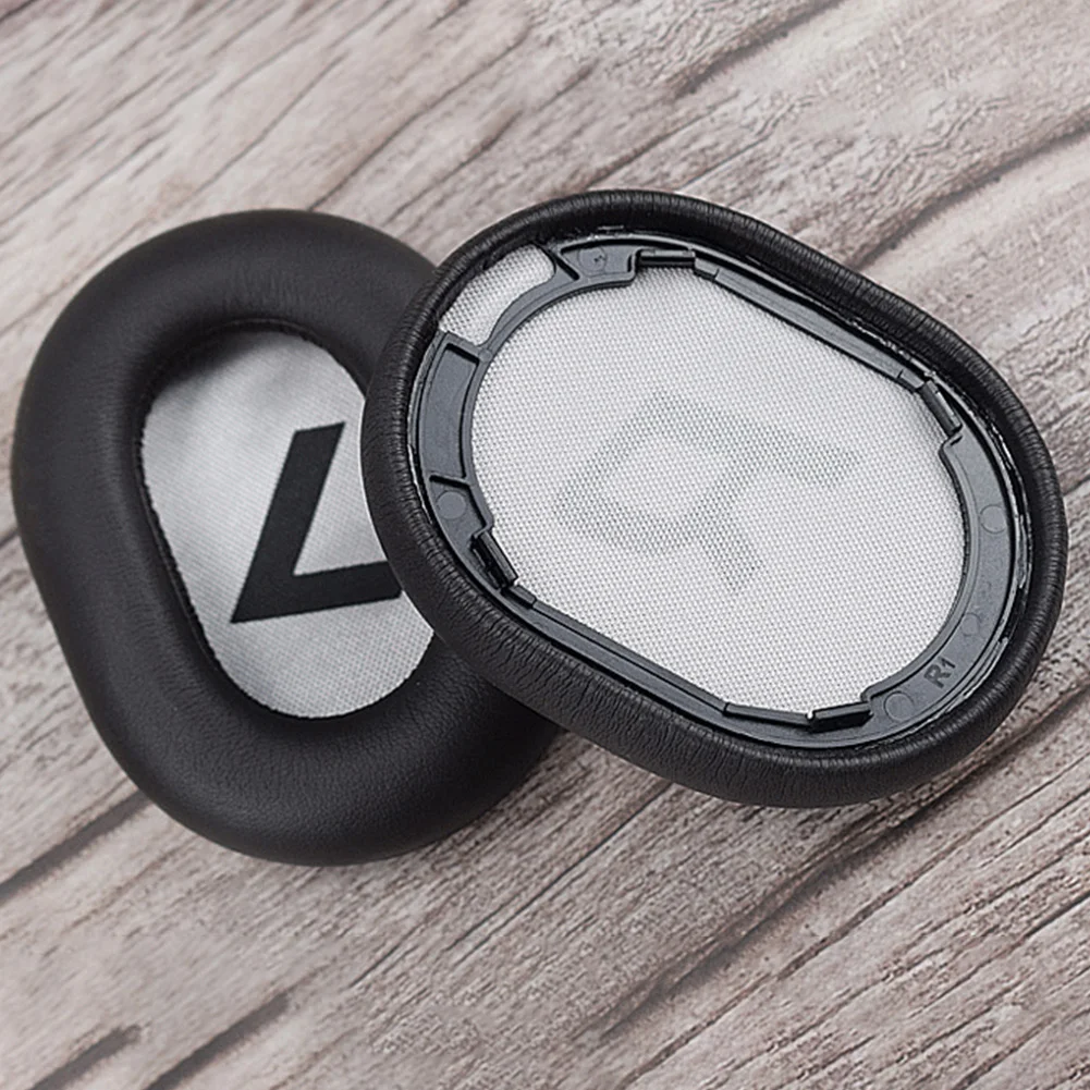 

2pcs Audio Detachable Noise Canceling Ear Pads Durable Round Headphones Cushion Soft Practical Direct Fit For Voyager 8200 UC