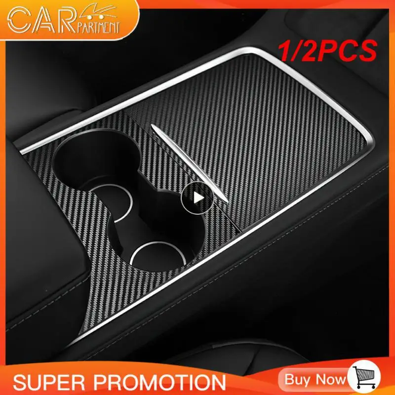 

1/2 шт., наклейка на панель центральной консоли Tesla Model 3 Y 2021-2023