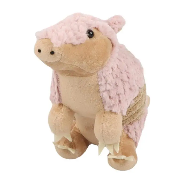 

Stuffed Armadillo Soft Plushie Cuddly Animal Soft Huggable Throw Pillow PP Cotton Filling Party Supplies Sofa Decorations