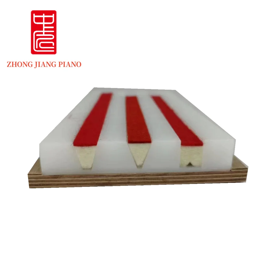 Инструменты для пианино Zhongjiang формы резки шерсти акриловый материал треугольная