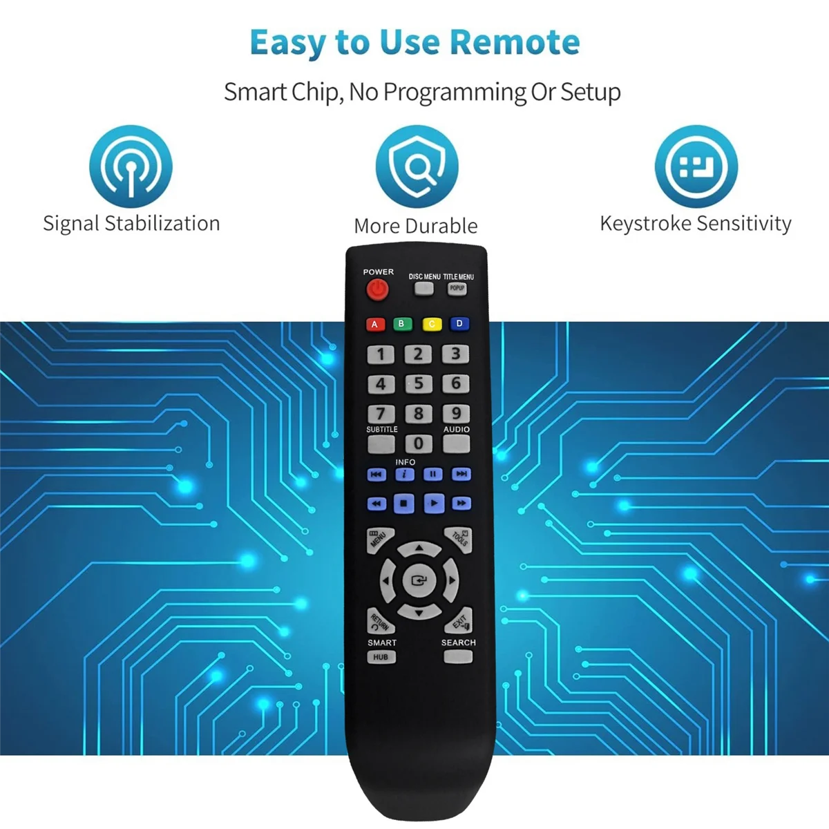 Пульт для Samsung Blu-Ray DVD-проигрыватель BD-D5300 BD-D5250C BD-D5300C/EN BD-D5300/PE