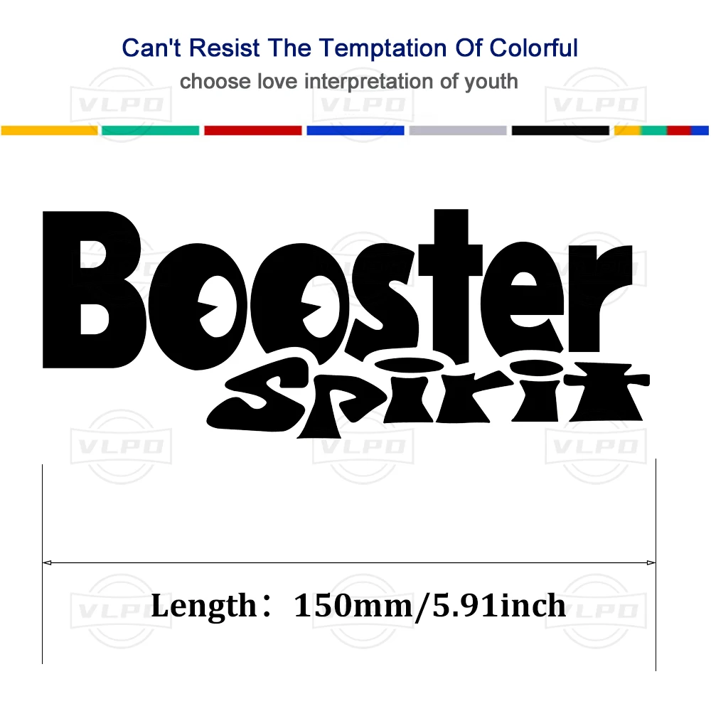 Фото Наклейки для мотоциклов, водонепроницаемые наклейки для MBK Booster Spirit 50 cc, аксессуары 50cc №3