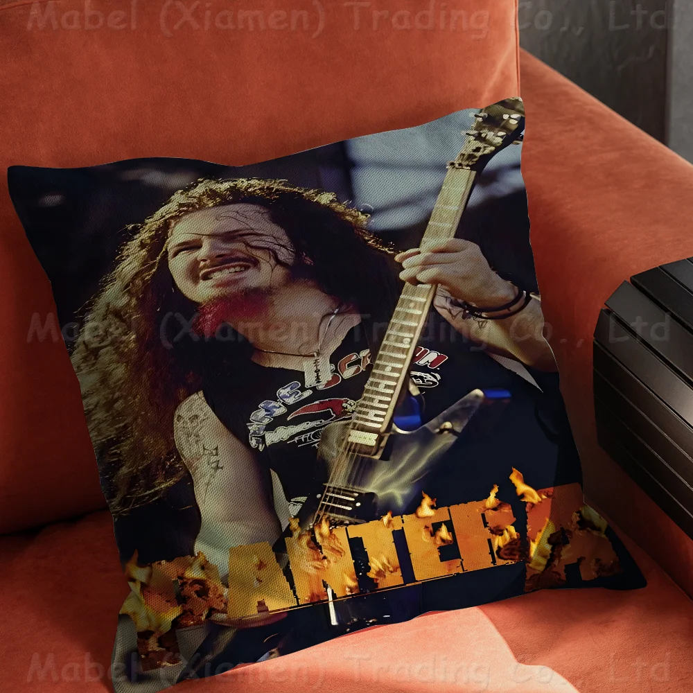 Dimebag Darrell Musician Pillow Cover Sofa Cushion Home Room Decoration Children Gift