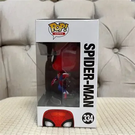 Фото Новые игры Spider-Man Gamerverse 334 #   Игрушки-фигурки Funko Pop Bobble Head 913 #   Виниловая фигурка Mysterio, коллекционная модель, игрушка, подарок для детей №1