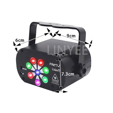 Лазерный проектор LINYEE RGB