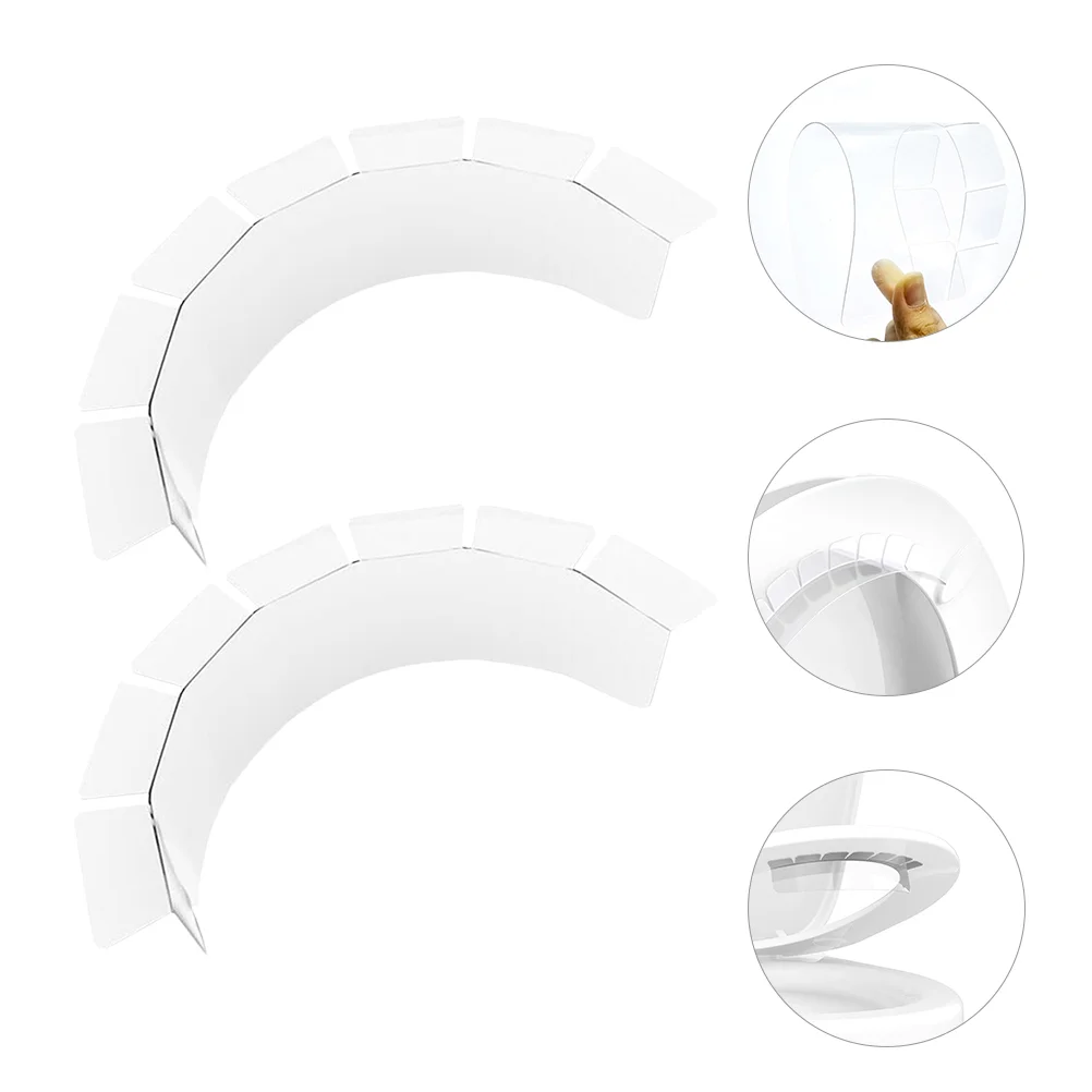 

2pcs Urine Diverter Deflector Kids Potty Training Toilet Guard Pee Splash Guard