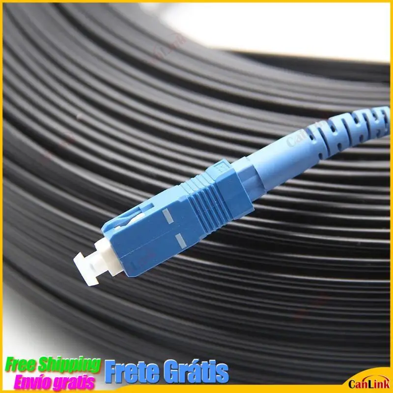 10m Outdoor SC SM Simplex FTTH Drop Patch Cable SC Single Mode Simplex Fiber Optic Patch Cord FTTH Fiber Optical Jumper Cable