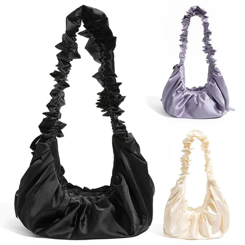 

Women Small Shoulder Bags Lightweight Luxury Satin Mini Purse Sling Cross Crossbody Purse Adjustable Shoulder Straps Daily Pouch