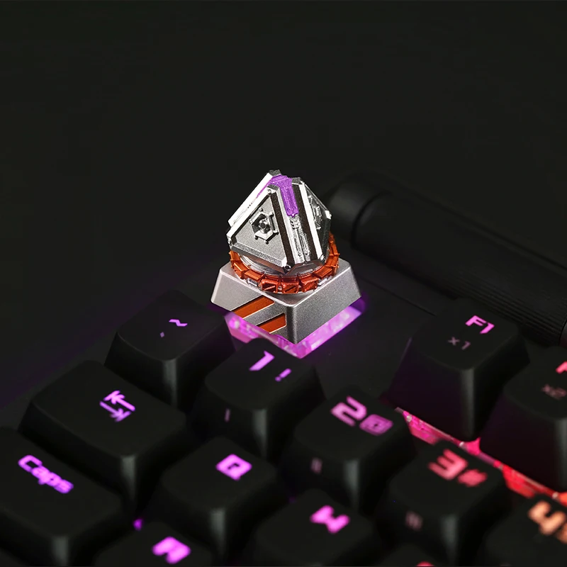 For Cherry MX Switch Backlight mechanical keyboard keycap Handmade Metal Game ESC Personalized Keycaps