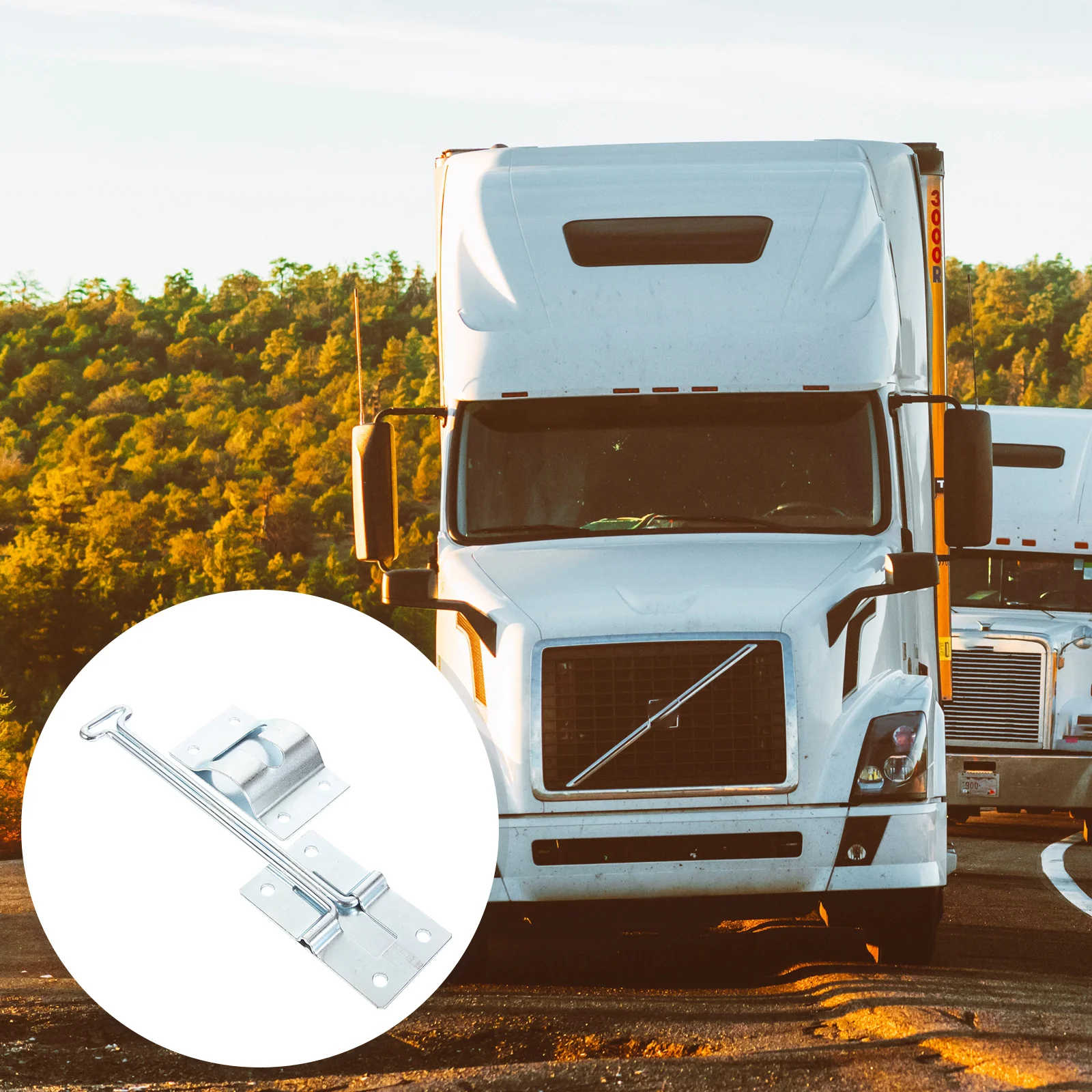 

Latch Holder Trailer Cargo Hatch Stainless Steel Enclosed Door Entry Camper Catch