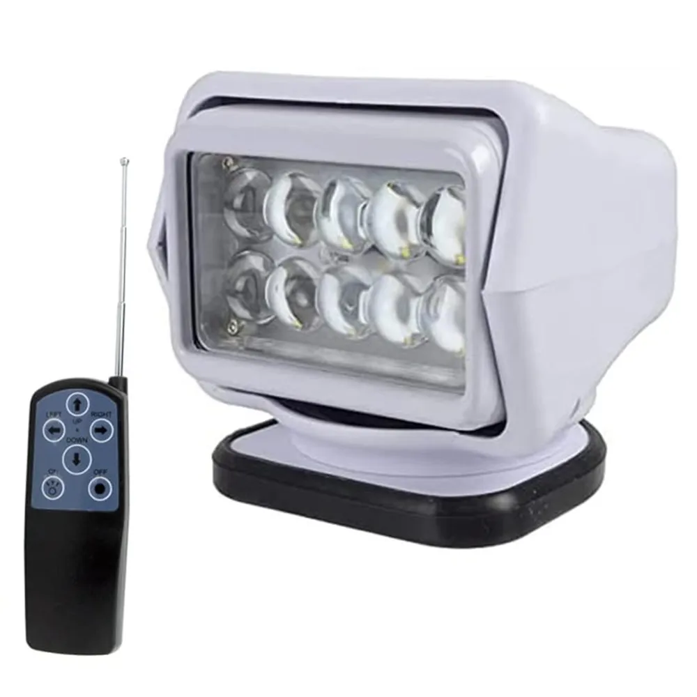 Автомобильные аксессуары 50 Вт светодиодный поисковый фонарь с дистанционным