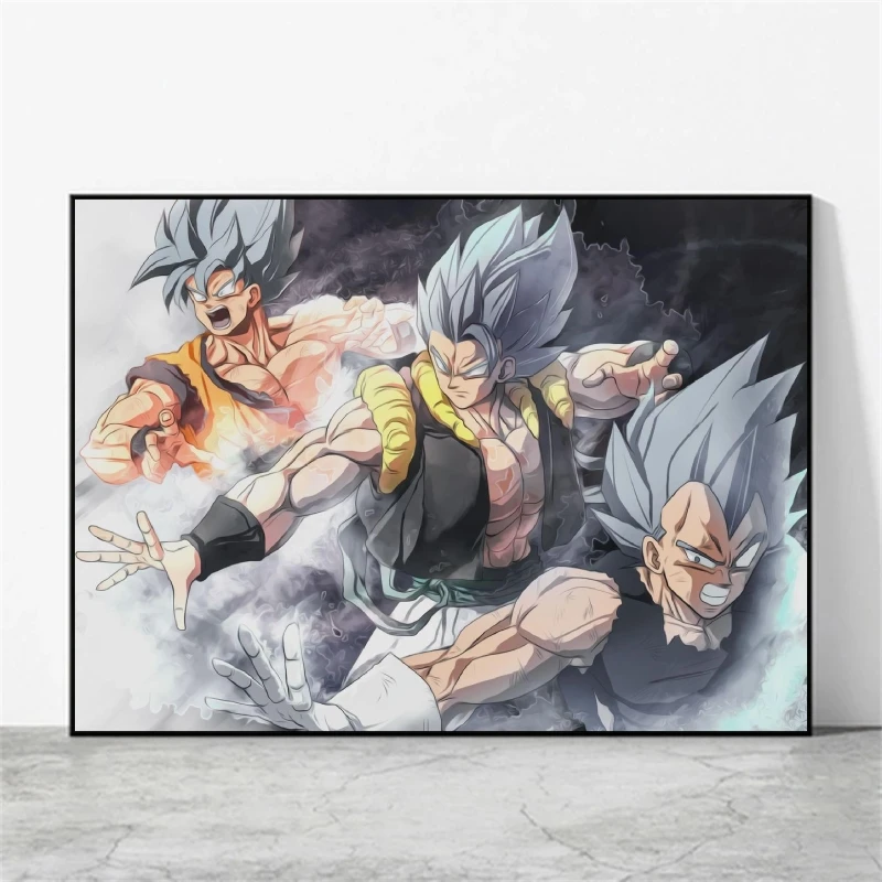 

Холст Dragon Ball Gogeta, HD принты, подарки на день рождения, домашняя живопись, настенные наклейки, подвесная картина, декоративный эстетический по...