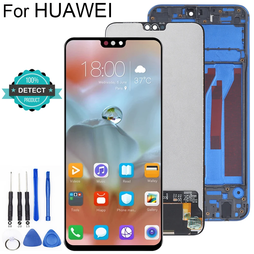 ЖК-дисплей 6,5 дюймов для Honor 9X Lite, JSN-L21, JSN-L22, JSN-L23, запасной, кодирующий преобразователь сенсорного экрана в сборе ЖК-дисплей 6,5 дюймов для Honor 9X Lite, JSN-L21, JSN-L22, JSN-L23, запасной, кодирующий преобразователь сенсорного экрана в сборе