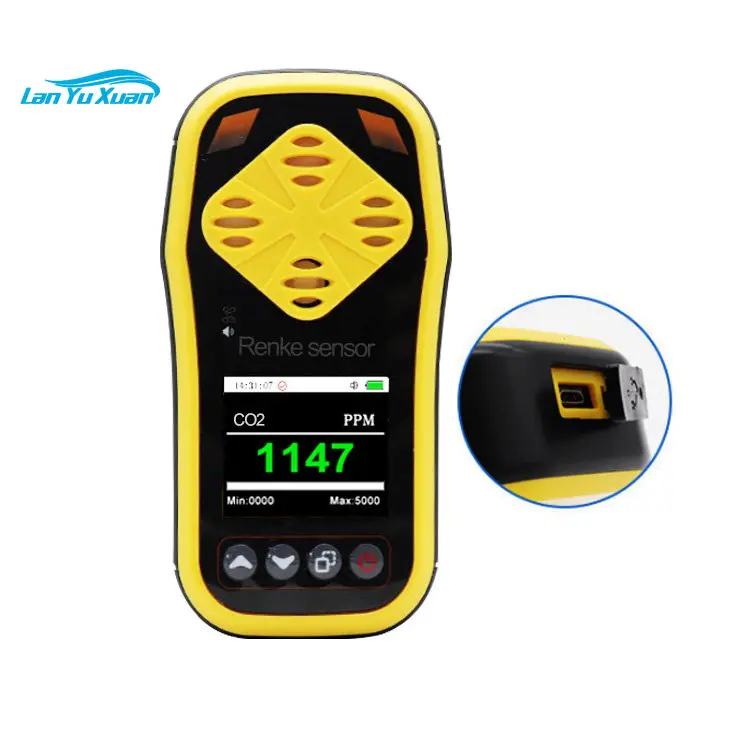 

LCD Display Cheap CO2 Sensor Carbon Dioxide Gas Detector Portable CO2 For Sale