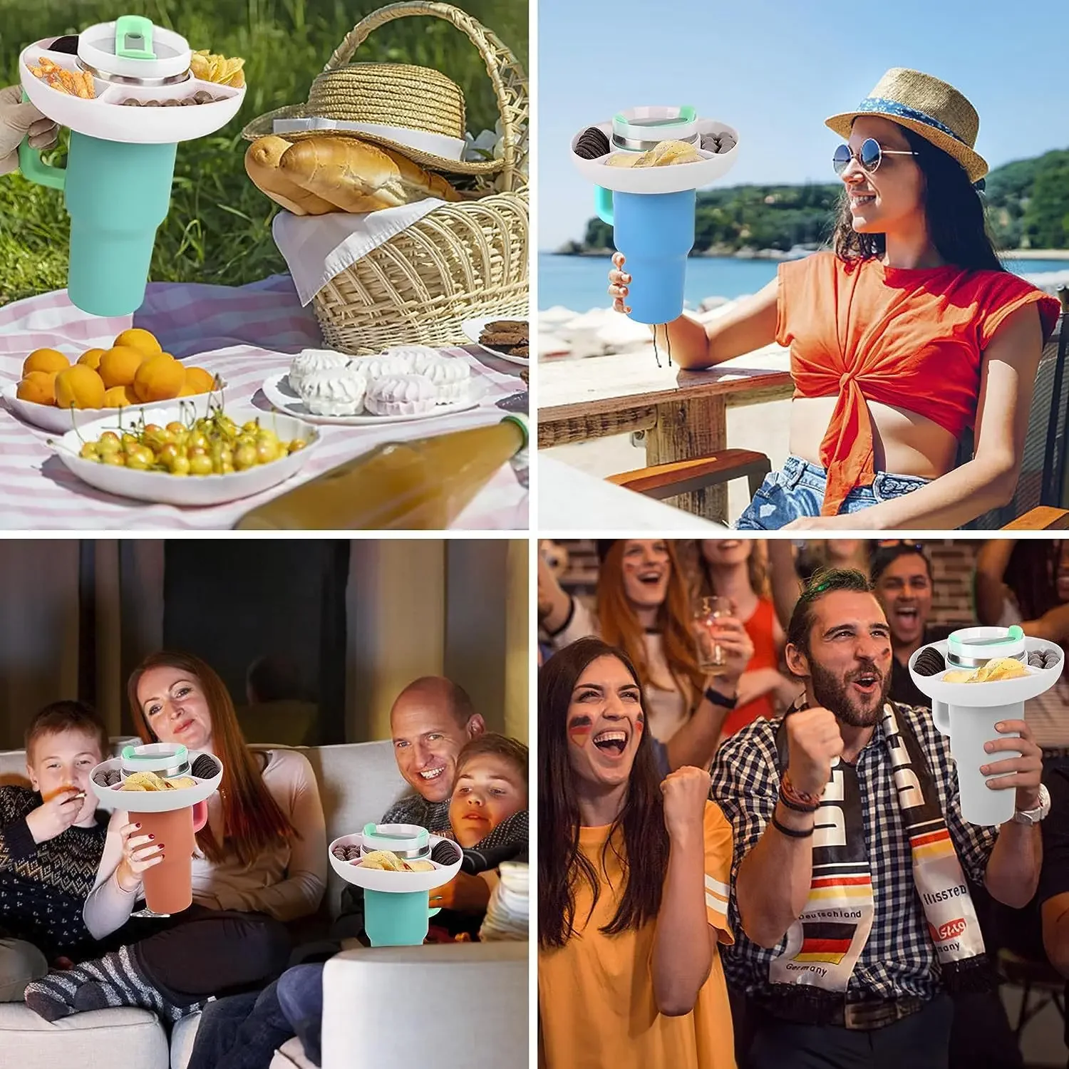 Многоразовая силиконовая соломинка для Кубка Стэнли 40 унций Идеальный аксессуар