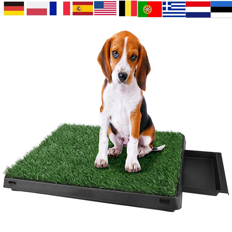 

Tray Pet Simulated Lawn Grass Mat Trainer Dog Cat and Dog Universal Health Indoor Toilet Puppy Litter Urinary Potty
